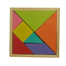 "Tangrama" de madera "S"