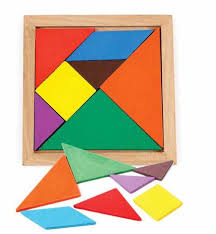 "Tangrama" de madera "S"