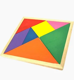 "Tangrama" de madera "S"