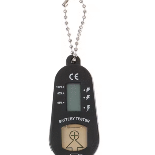 Probador de baterías para audífonos (Negro)