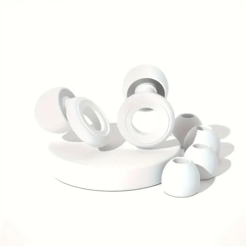 Protector auditivo de silicona para dormir (Blanco)